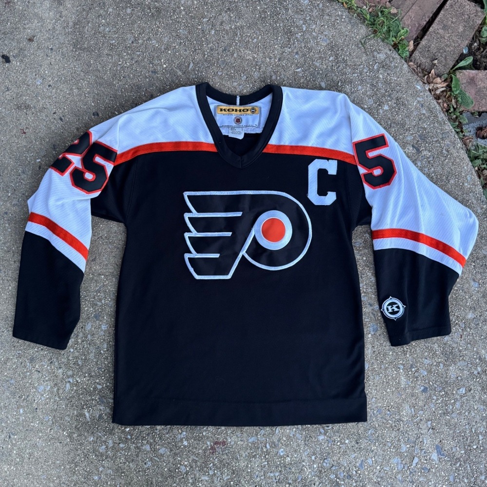 Vintage Koho Philadelphia Flyers Keith Primeau 25 Captain Jersey Mens Small NHL